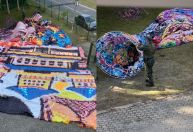 Balão de 18 metros é solto em área de conservação na Grande São Paulo