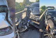 Homem morre ao cair de ponte após ser atropelado por carro que fugia da PM