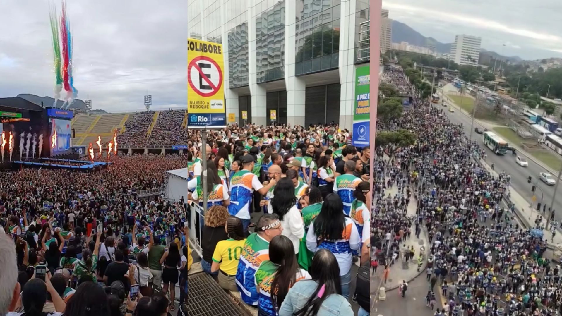 Marcha para Jesus movimenta sábado no Rio com cerca de 300 mil pessoas