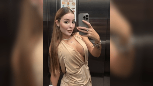 modelo presa polêmica Neymar
