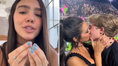 Duda Guerra é namorada de Benício Huck, filho de Angélica e Luciano Huck