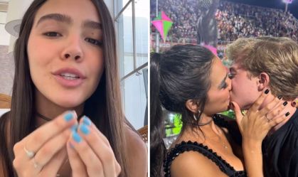 Duda Guerra é namorada de Benício Huck, filho de Angélica e Luciano Huck