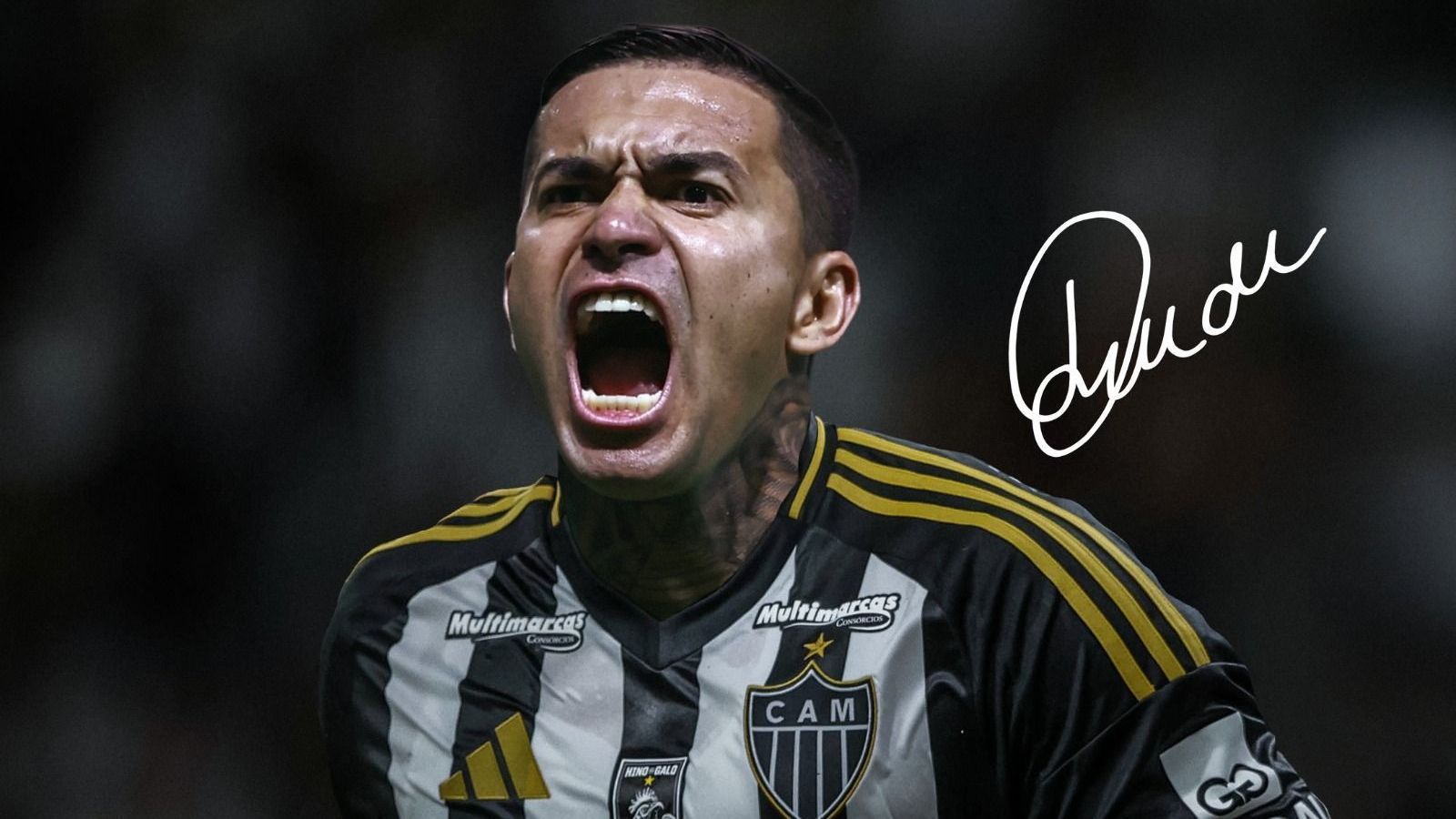 Atlético-MG anunciou contratação de Dudu