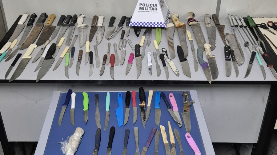 PM apreende 251 objetos perfurocortantes no show de Lady Gaga no Rio