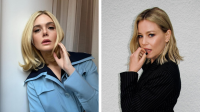 Elle Fanning ganha flores de Elizabeth Banks após entrar em "Jogos Vorazes"