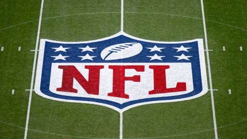Escudo da NFL no Allianz Arena