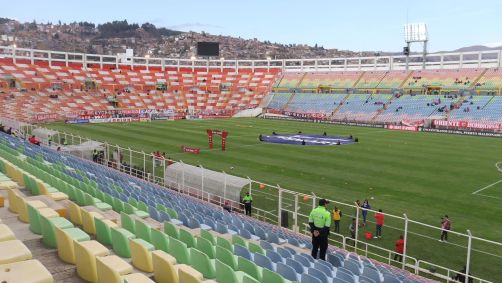 Estádio Inca Garcilaso de la Vega, em Cusco, no Peru