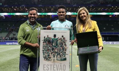 Estêvão brilhou em sua despedida no Allianz Parque