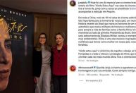 Janja e Dilma acompanham pré-estreia de “Ainda Estou Aqui” na China