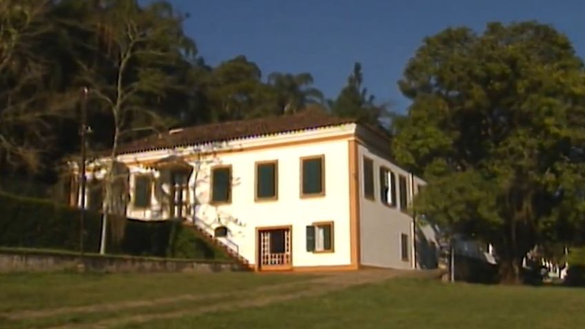 Fazenda de Guiomar em "A Viagem" (1994) • Reprodução/Globoplay
