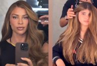 Grazi Massafera elogia novo visual da filha: "Cabelo da mamãe"