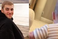 Justin Bieber posta nova foto do filho e fãs reagem: "Sua cópia"