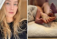 No Dia das Mães, Amber Heard anuncia nascimento dos filhos gêmeos
