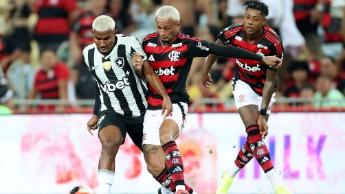 Flamengo e Botafogo se enfrentam pelo Brasileirão