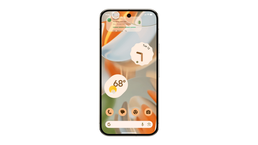 Google mostra novo visual do Android 16 • Divulgação/Google