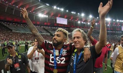 Gabigol explica como relação com Jorge Jesus elevou patamar no Cruzeiro