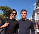 Gabriel Leone compartilha bastidor de "O Agente Secreto"