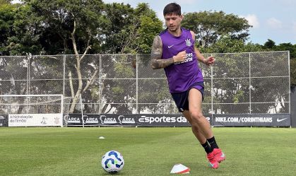 Garro começou a trabalhar com bola após problema no joelho