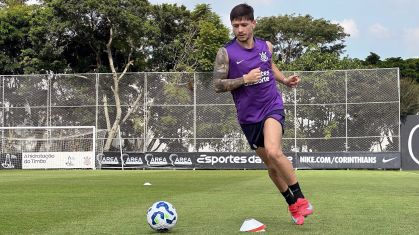 Garro começou a trabalhar com bola após problema no joelho