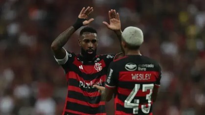 Gerson e Wesley formam dupla pelo Flamengo