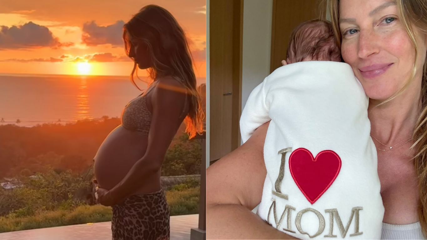 gisele terceiro filho