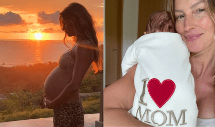 Gisele Bündchen diz que "mal escovou o cabelo" nos meses após dar à luz