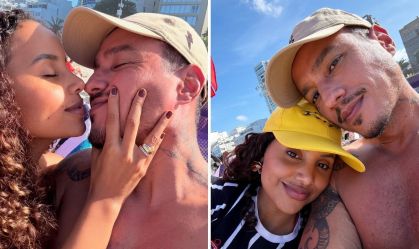 Ex-BBB Gleici Damasceno assume namoro e se declara: "Amor meu"