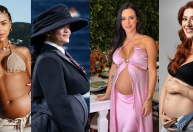 Veja quais famosas vão passar o Dia das Mães grávidas