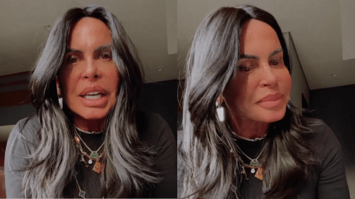 Gretchen comentou que pensou que teria um problema de saúde sério se continuasse no programa