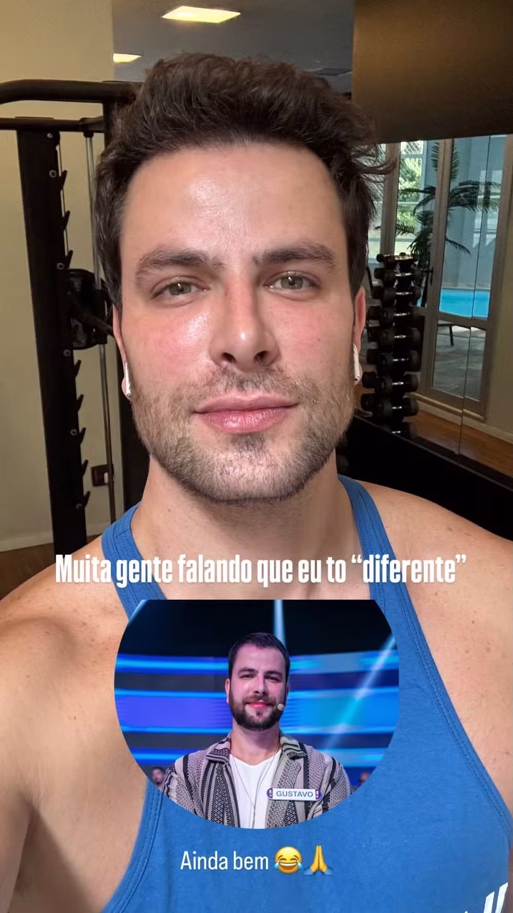 Gustavo Marsengo participou do Big Brother Brasil 2022 • Instagram/Gustavo Marsengo