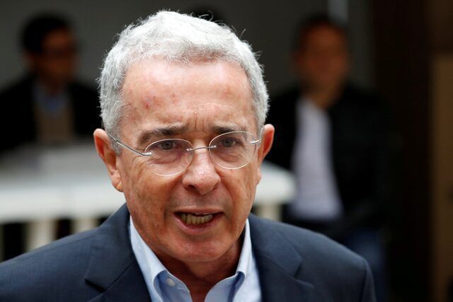 Álvaro Uribe Vélez, ex-presidente da Colômbia 