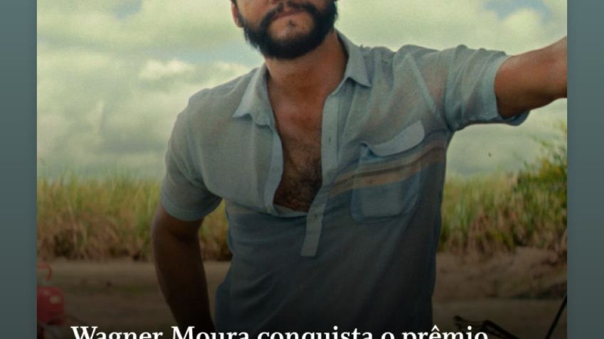 Humberto Carrão celebra vitória de Wagner Moura em Cannes • Instagram/Humberto Carrão