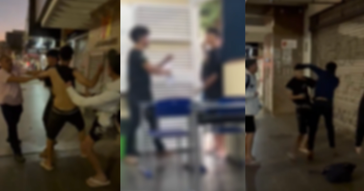 Vídeo: aluno e professor trocam socos do lado de fora de escola do DF ...