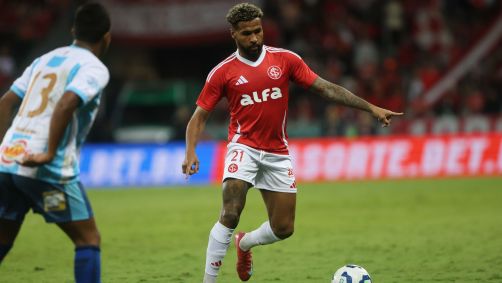 Lance de Inter 1 x 0 Maracanã pela Copa do Brasil