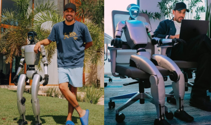Brasileiro compra robô humanoide de R$ 400 mil e viraliza nas redes sociais