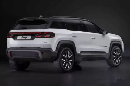 Traseira do novo Jeep Compass