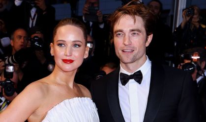 Jennifer Lawrence revela que serviu comida do lixo para Robert Pattinson
