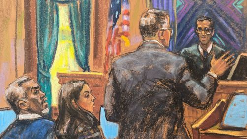 Sean &quot;Diddy&quot; Combs comparece a julgamento em tribunal federal de Nova York