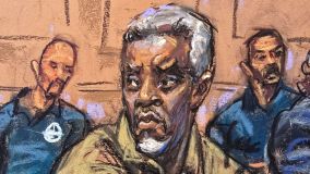 Sean &quot;Diddy&quot; Combs no tribunal antes do julgamento por tráfico sexual