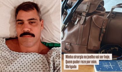 Juliano Cazarré atualiza quadro após cirurgia: "Agora é se recuperar"