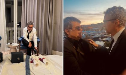 Kleber Mendonça mostra bastidores após vitória em Cannes; veja