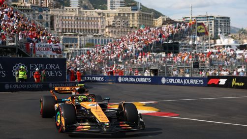 Lando Norris largará na pole position em Mônaco