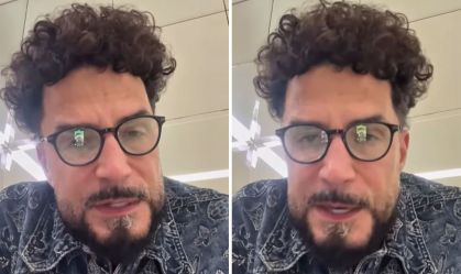 Latino revela que filho é dependente químico e que agrediu mãe e madrasta