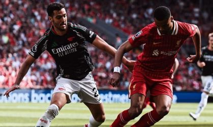 Arsenal reage e arranca empate com Liverpool após sair perdendo por 2 a 0