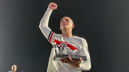 Lucca Marques marcou contra o Libertad pela Libertadores