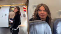 Luciana Gimenez brinca ao viajar de classe econômica: "Janela apertada"