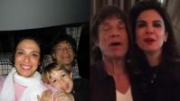 Luciana Gimenez posta vídeo com imagens raras ao lado de Mick Jagger