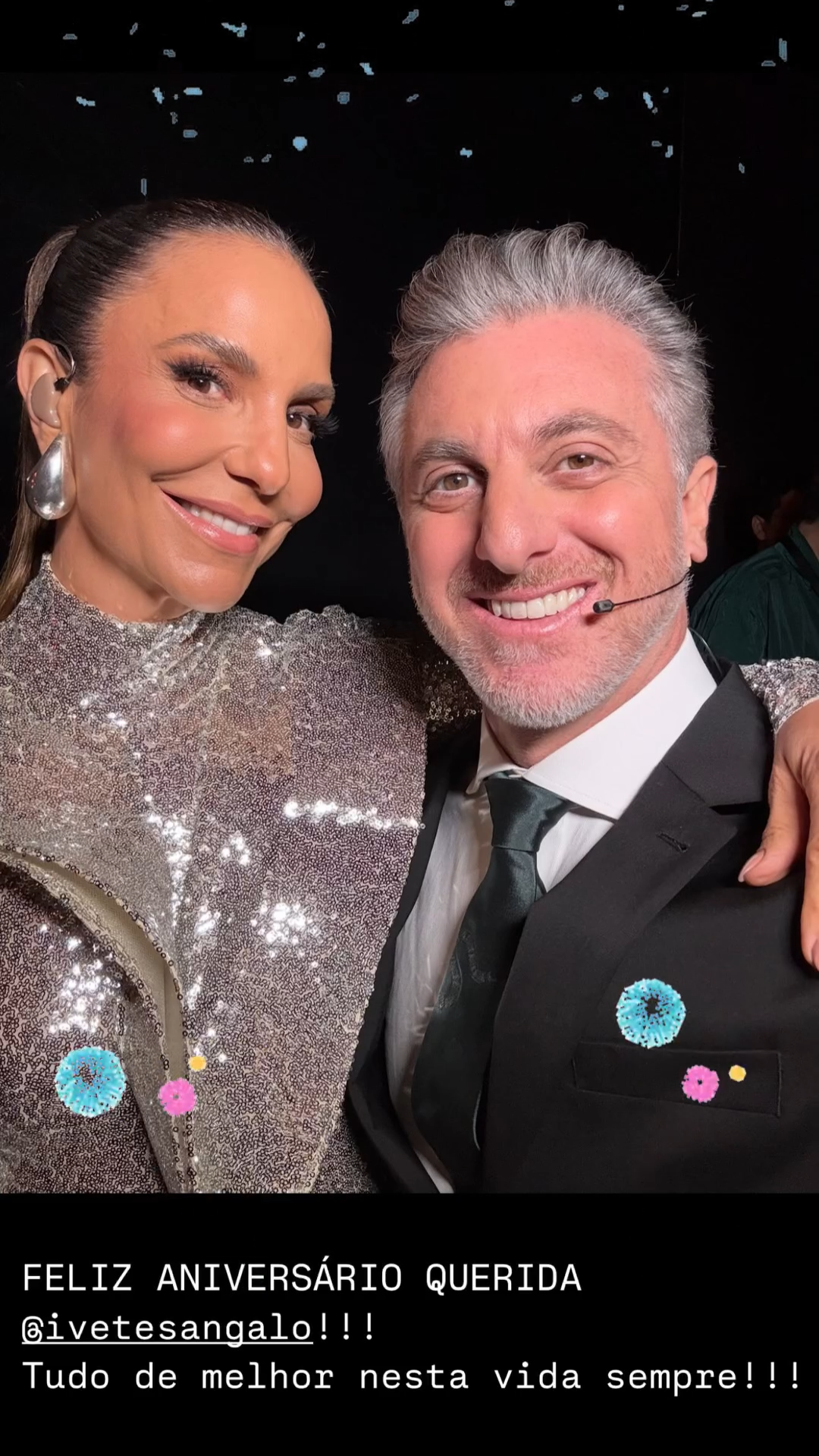 Ivete e Luciano Huck namoraram em 1999 • Instagram/Luciano Huck