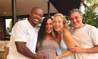 Angélica celebra gravidez de Carol Peixinho e Thiaguinho: "Dinda ama"
