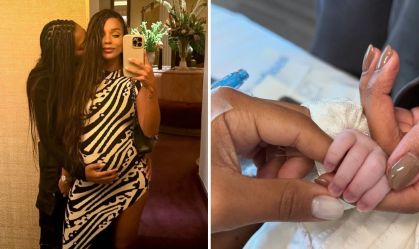 Ludmilla e Brunna anunciam nascimento da primeira filha, Zuri